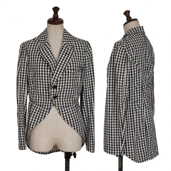 ブラックコムデギャルソンBLACK COMME des GARCONS ギンガムチェック