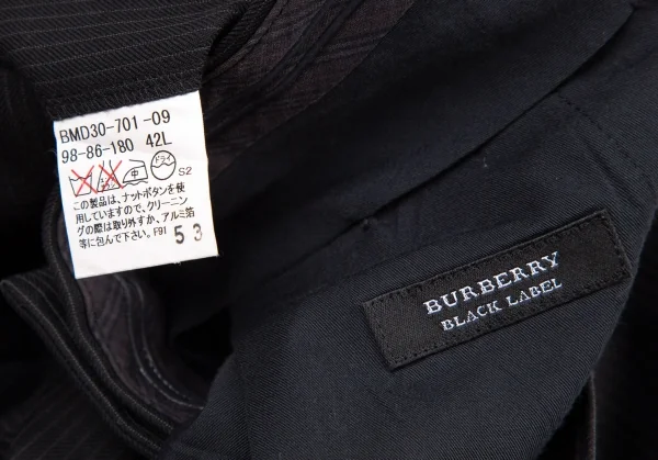 バーバリー ブラックレーベルBURBERRY BLACK LABEL ウールピン