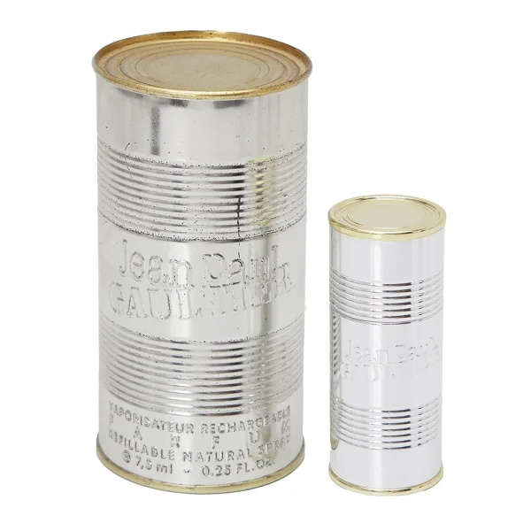 ジャンポールゴルチエJean Paul GAULTIER メタル缶香水 シルバー (K