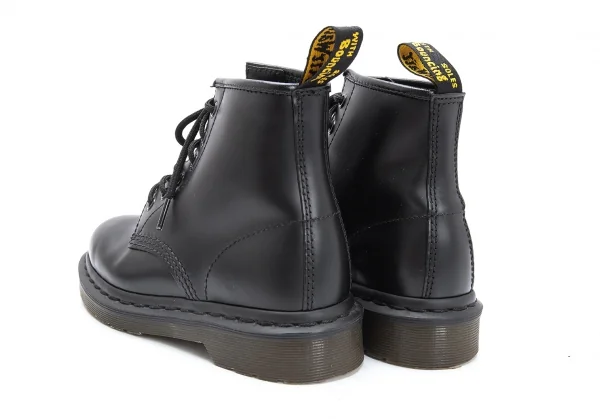 ドクターマーチンDr.Martens 6ホールレザーブーツ 黒36(22cm) (K-124698)