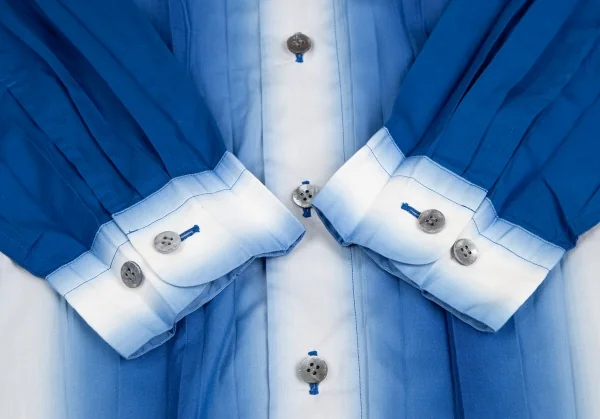 イッセイミヤケ メンISSEY MIYAKE MEN グラデーションプリントプリーツ