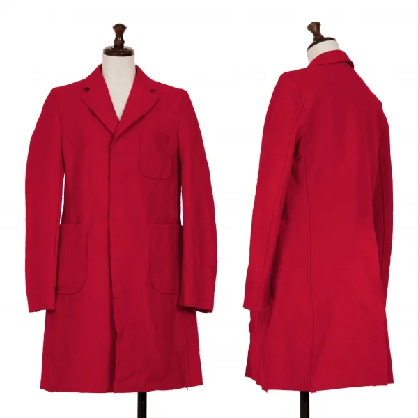 コムデギャルソンCOMME des GARCONS ウールフェルトスナップボタン