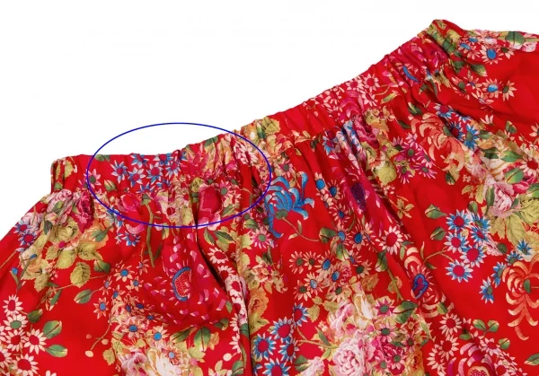 コムコム コムデギャルソンCOMME des GARCONS ポリフラワープリント