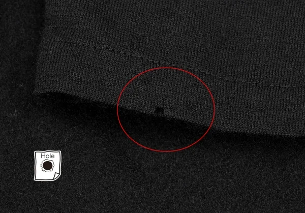 ヨウジヤマモト ファムYohji Yamamoto FEMME ウール袖切替ストール