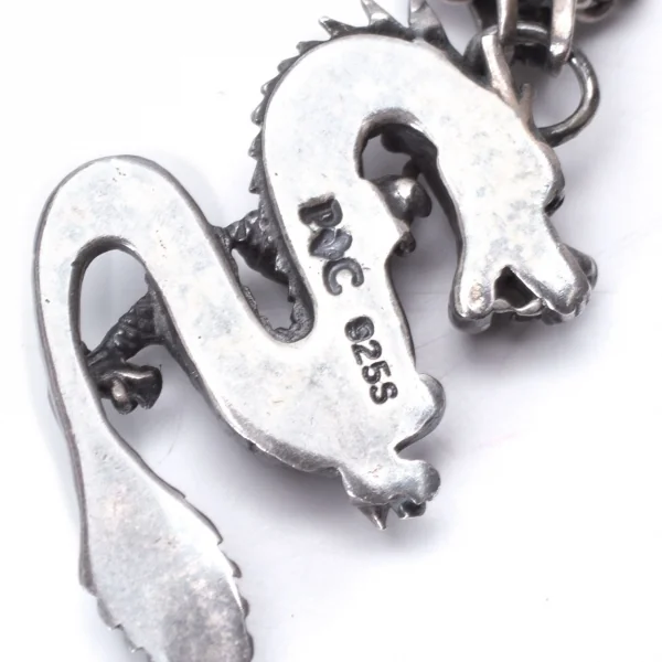 パトリックコックスPATRICK COX ドラゴンネックレス シルバー (K-134676)