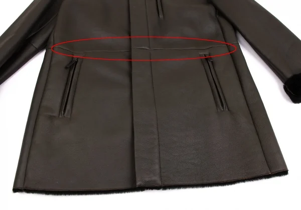 アルマーニ コレッツォーニ ARMANI COLLEZIONI ラムレザームートン