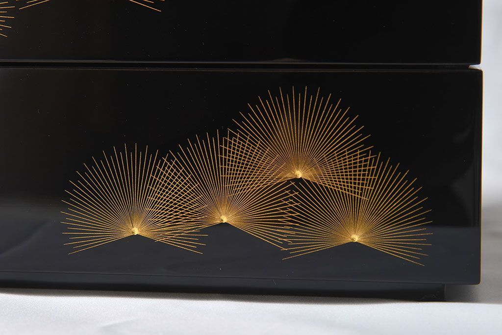 公式】アンティーク家具ラフジュ工房商品詳細ページ輪島塗 寿松沈金