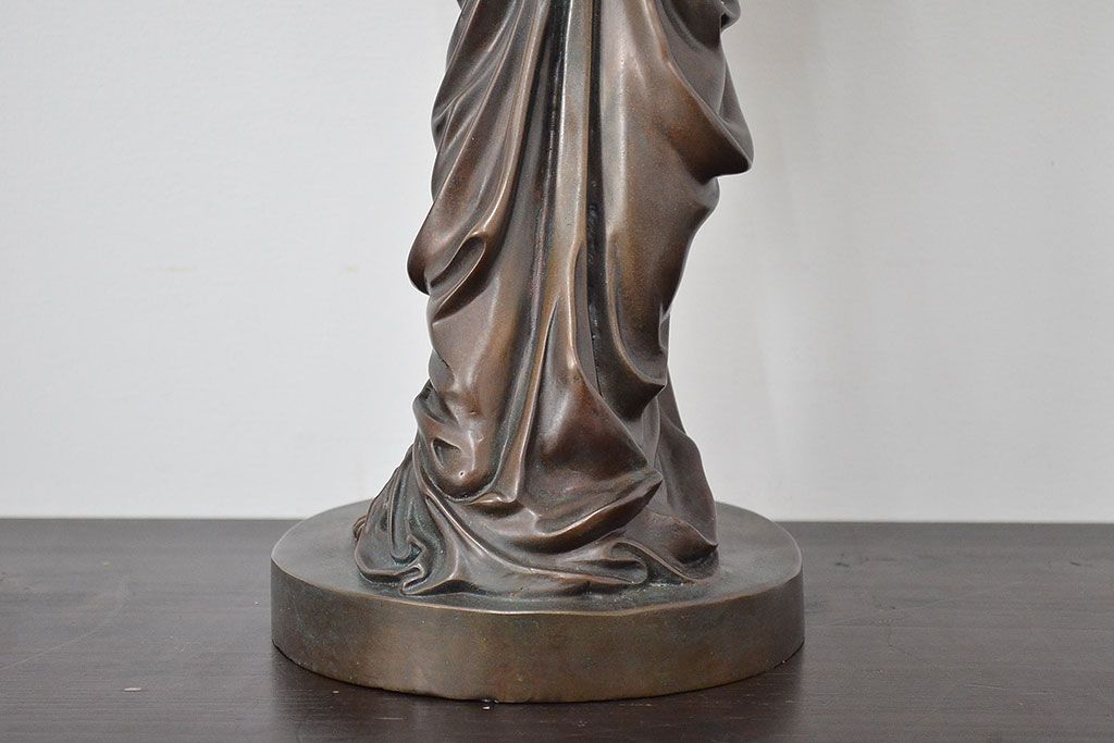 公式】アンティーク家具ラフジュ工房商品詳細ページ林良慶 ブロンズ像