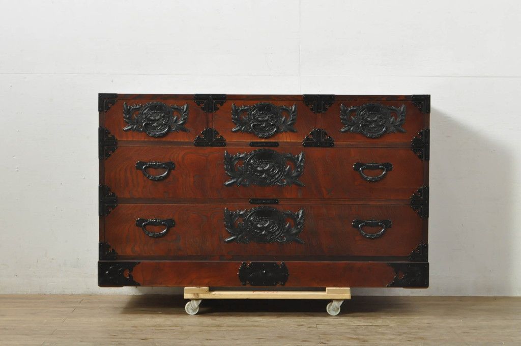 公式】アンティーク家具ラフジュ工房商品詳細ページ中古 仙台民芸箪笥