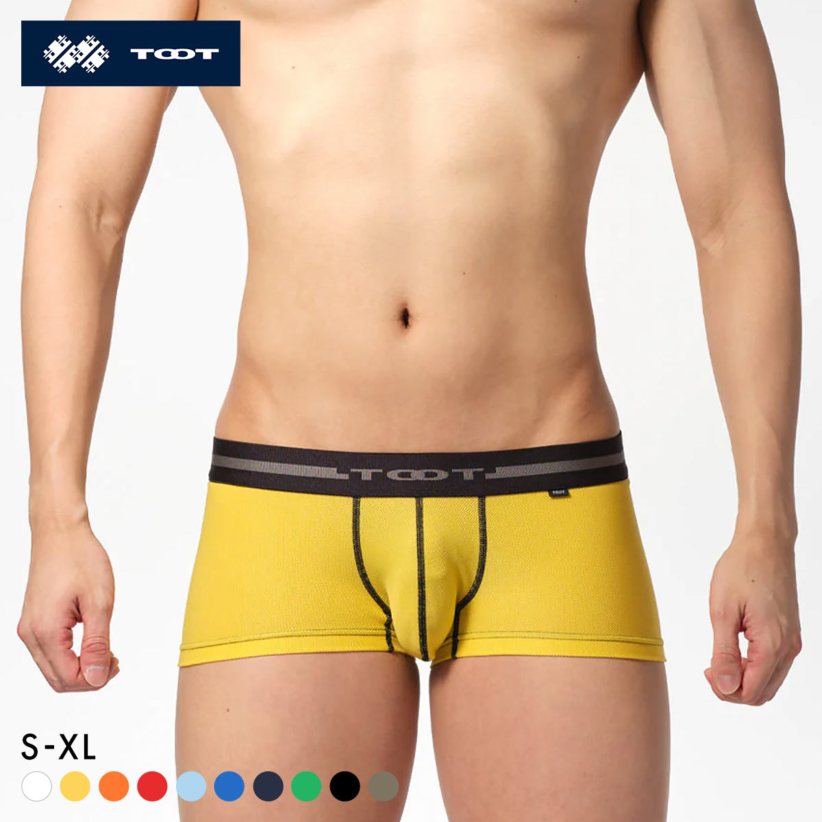 トゥート TOOT ReNEW TOOT MESH ボクサーパンツ メンズ ローライズ 前