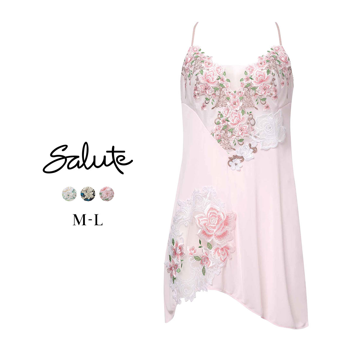 ワコール サルート 16グループ 16G スリップ ランジェリー ML Wacoal