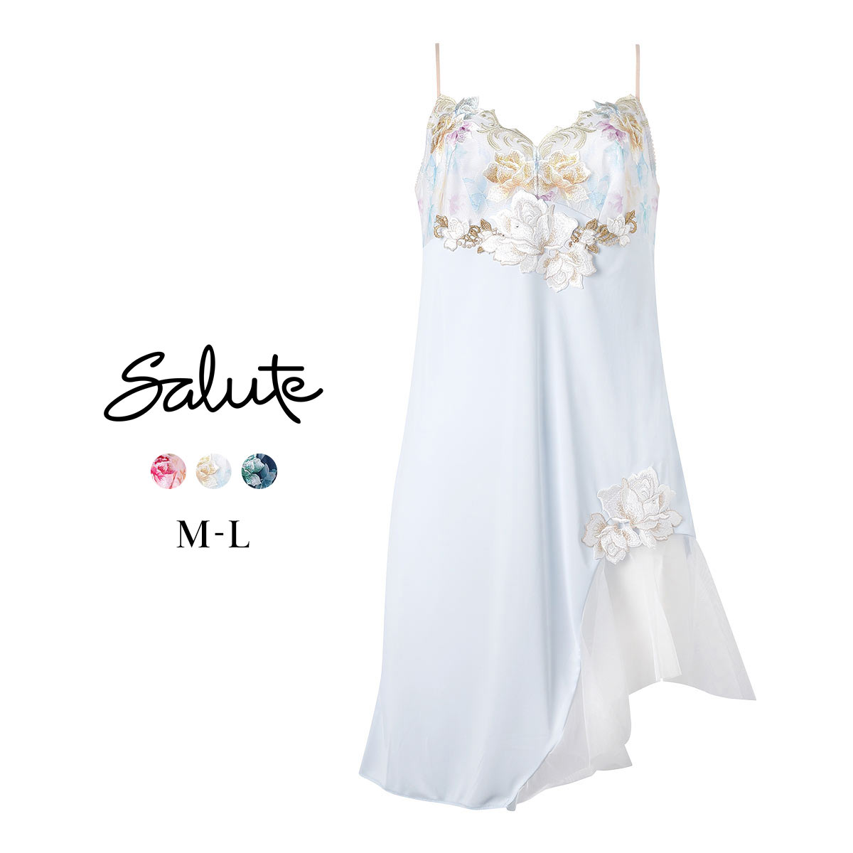 ワコール サルート 26グループ 26G スリップ ランジェリー ML Wacoal