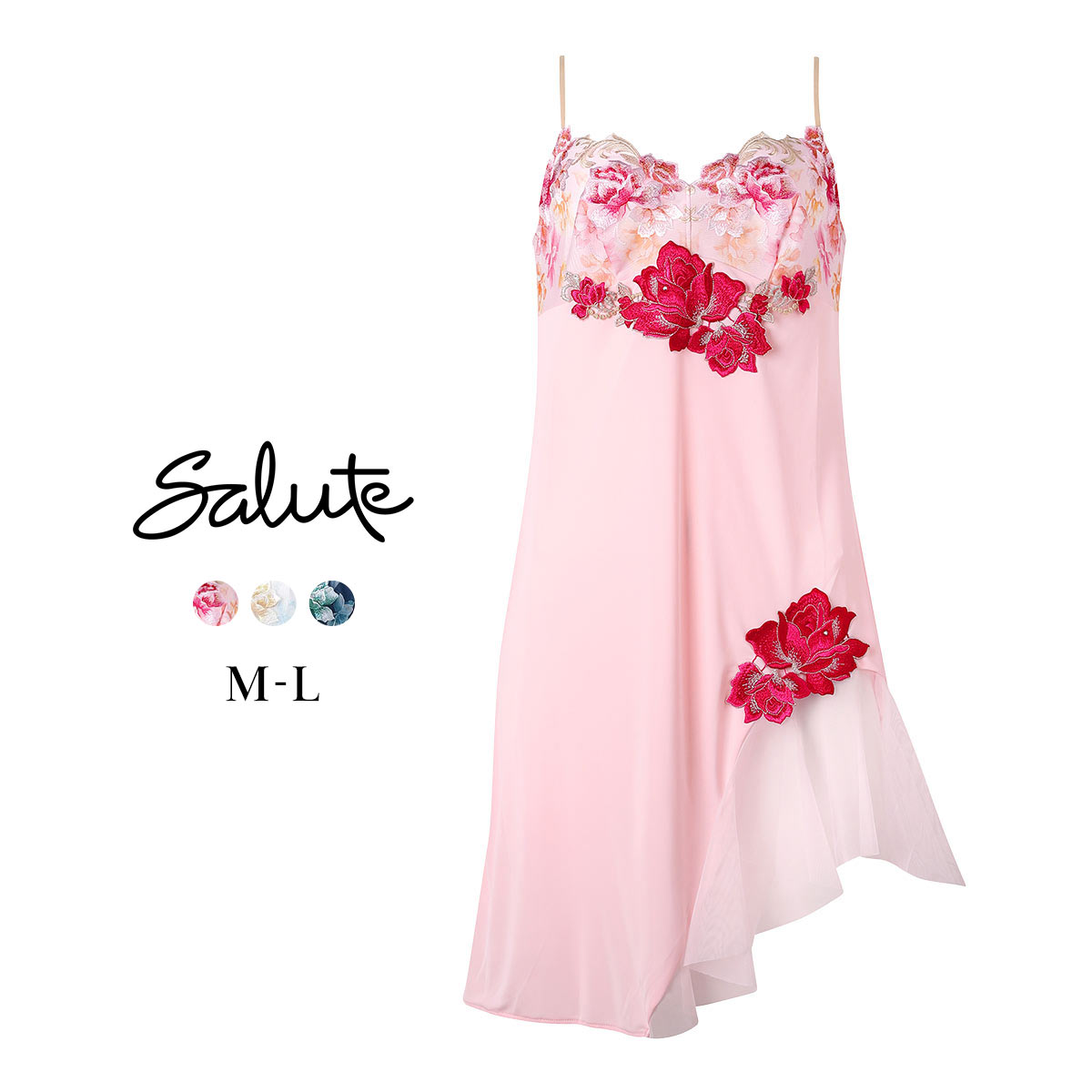 ワコール サルート 26グループ 26G スリップ ランジェリー ML Wacoal