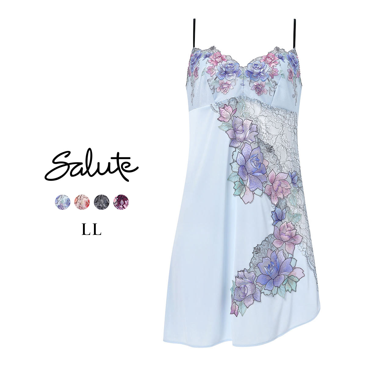 ワコール サルート 23グループ 23G スリップ ランジェリー LL