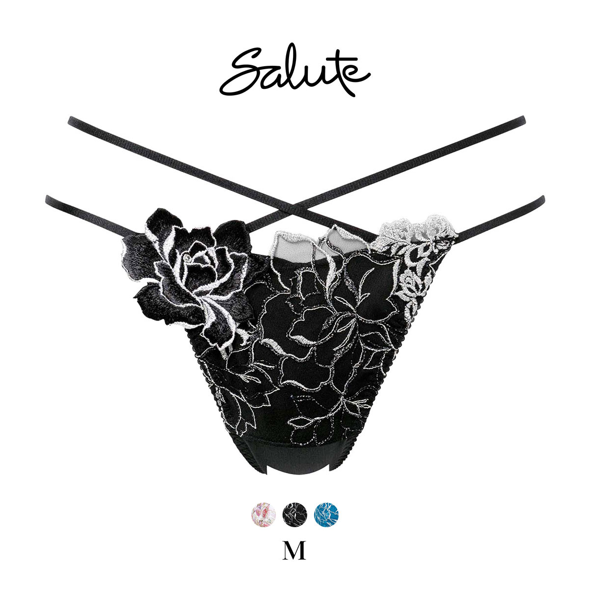 ワコール サルート 17グループ 17G Tバックショーツ M ストリング