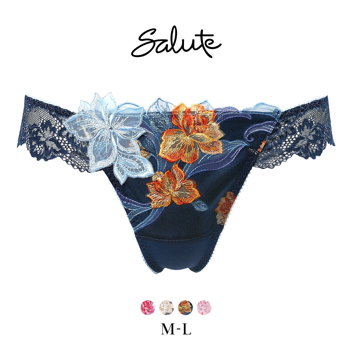 ワコール サルート 33グループ 33G Tバックショーツ ML ソング バック