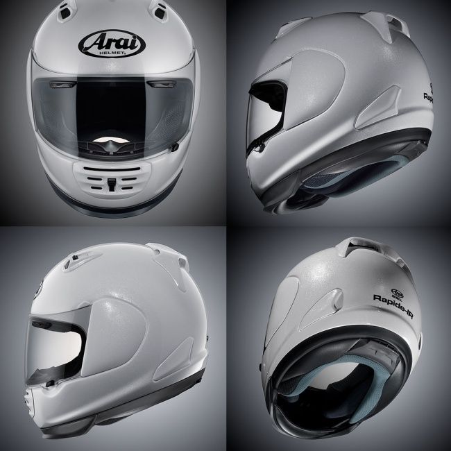 Webike | Arai アライ RAPIDE-IR [ラパイド-IR グラスホワイト