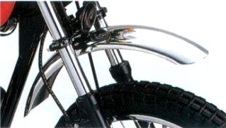 Webike | Kawasaki カワサキ アルミフロントフェンダー (アップタイプ