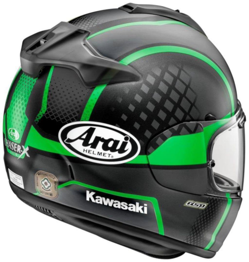 Webike | Arai アライ VECTOR-X Kawasaki TAKEOFF [ベクターエックス