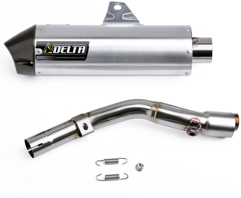 Webike | DELTA デルタ バレル4-S サイレンサー【政府認証】 KLX230