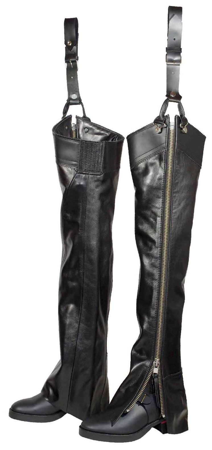 Webike | KADOYA カドヤ RIDEWADER-Marianne 2 [BLACK CURVY] 革