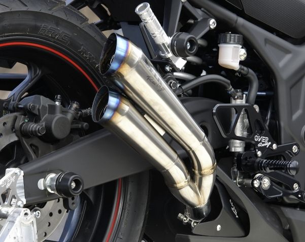 Webike | OVER オーヴァー オーバー ツインメガホン チタン スリップ