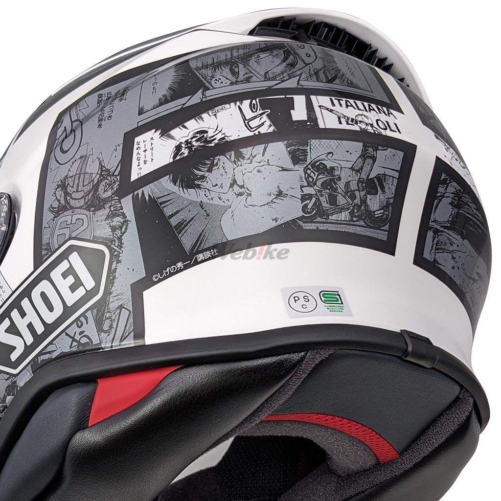 Webike | SHOEI ショウエイ Z-8 バリバリ伝説［ゼット-エイト バリバリ