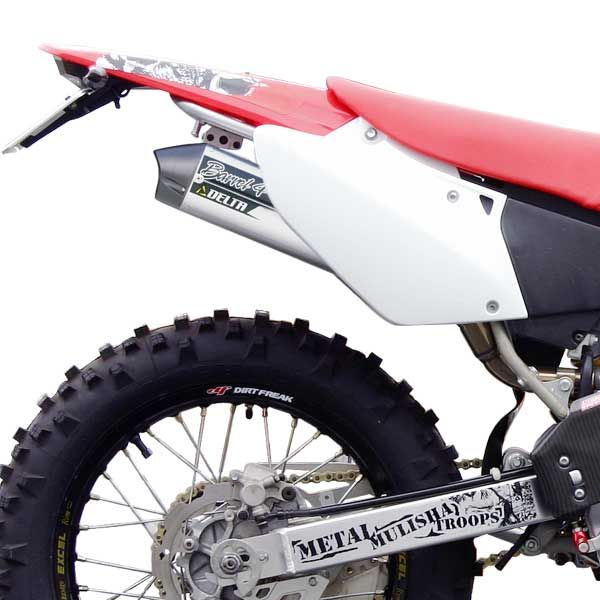 Webike | DELTA デルタ バレル4サイレンサー XR230(F3795) | スリップ