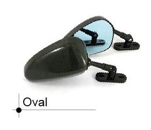 Webike | SIMOTA シモタ ネイキッドスタイル カーボンミラー オーバル