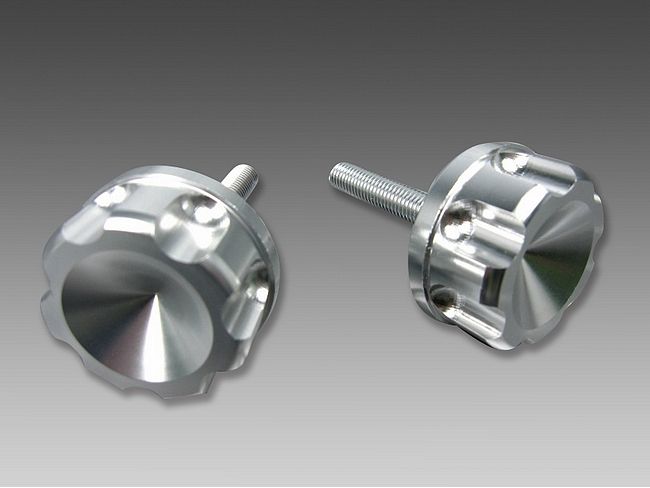 Webike | MINIMOTO ミニモト モンキーくるくるハンドルノブアルミビ