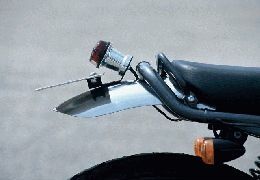 Webike | BIG CEDAR ビッグシーダー リアハーフフェンダー（穴有り