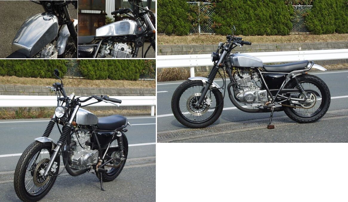 Webike | BIG CEDAR ビッグシーダー フラットサイドアルミタンク