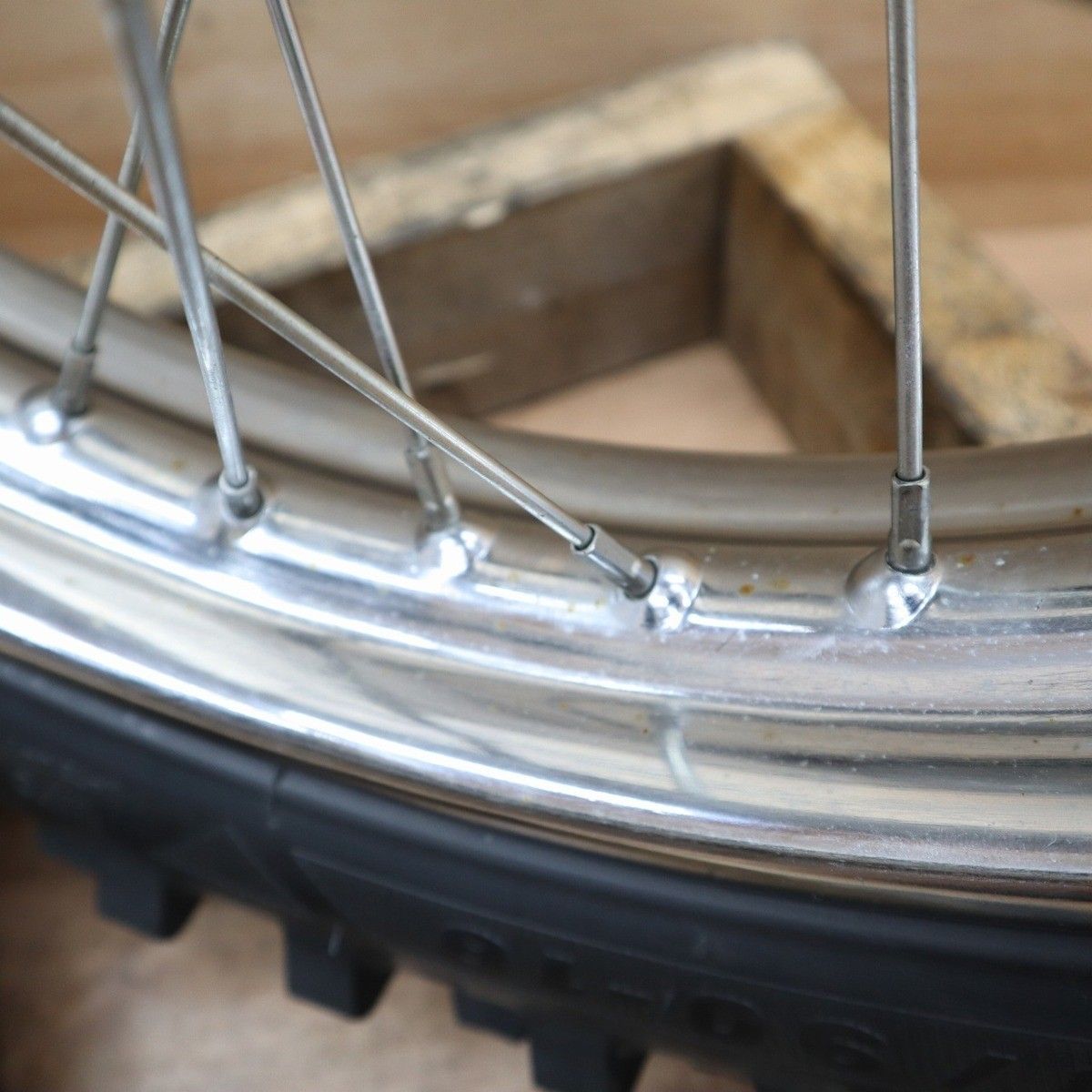 ウェビックガレージセール | ヤマハ XTZ125 純正 リアホイール 18×2.15