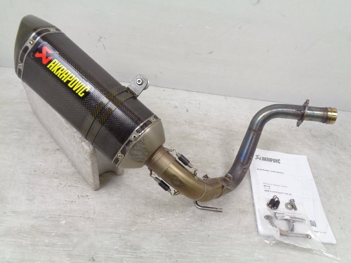 ウェビックガレージセール | BMW G310GS G310R 17-23 Akrapovic