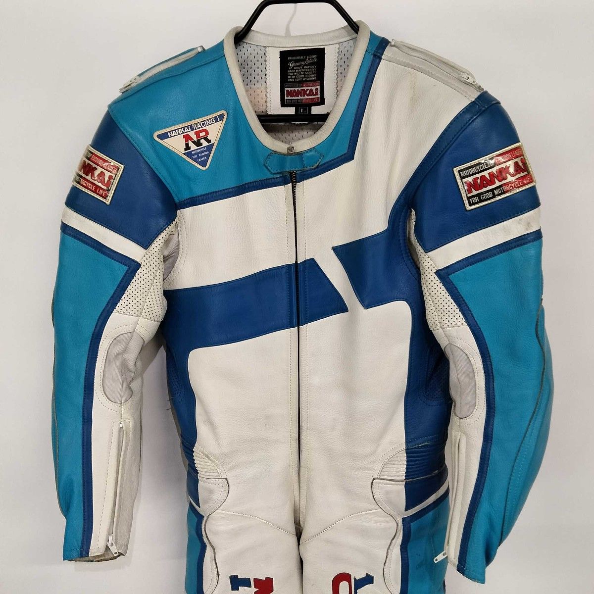 ウェビックガレージセール | 南海部品 革ツナギNANKAI NR-32B レトロ
