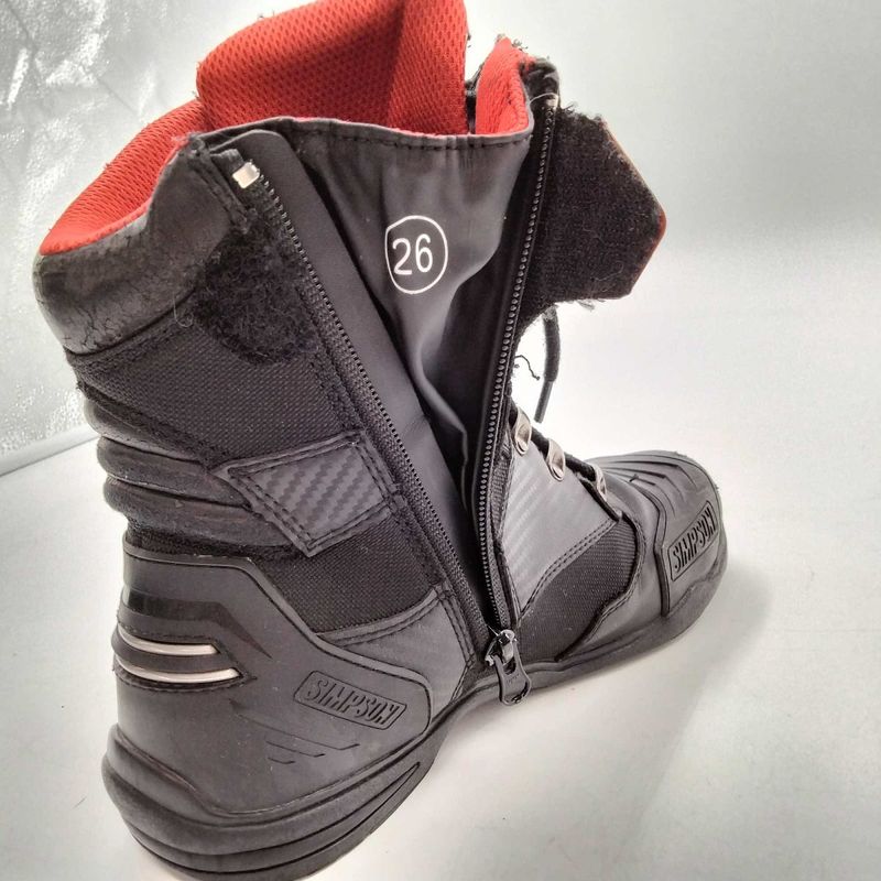 ウェビックガレージセール | SIMPSON ライディングブーツ SPB-201