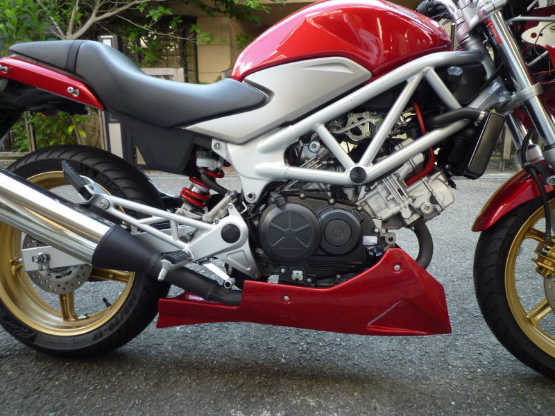 ホンダ VTR250 アンダーカウル 口コミ・動画インプレッション (1
