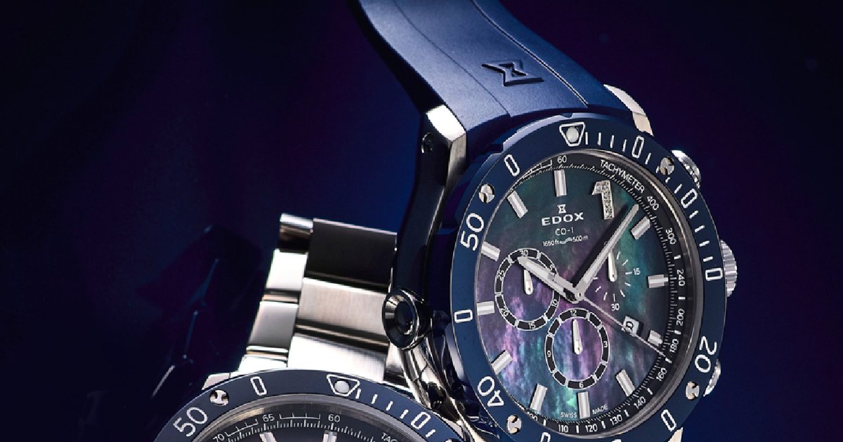 限定100本】日本だけで入手可能な特別仕様。スイス発「エドックス」の