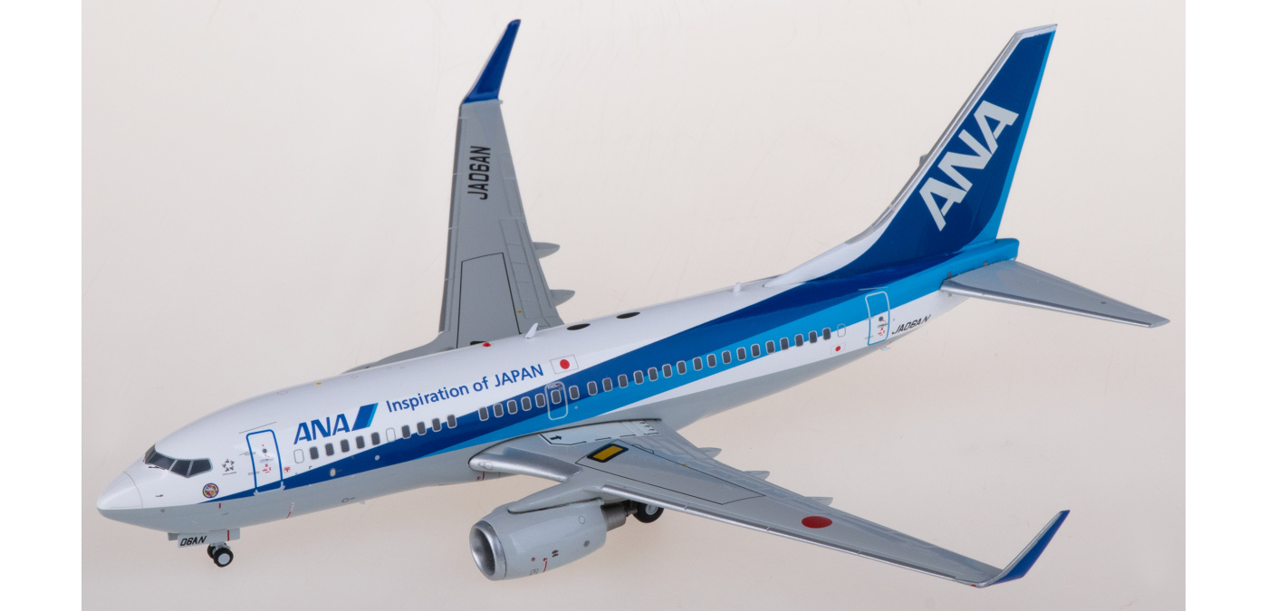 EW2737008 ANA 全日空Boeing 737-700 JA06AN JC Wings 1:200 -飞机模型世界