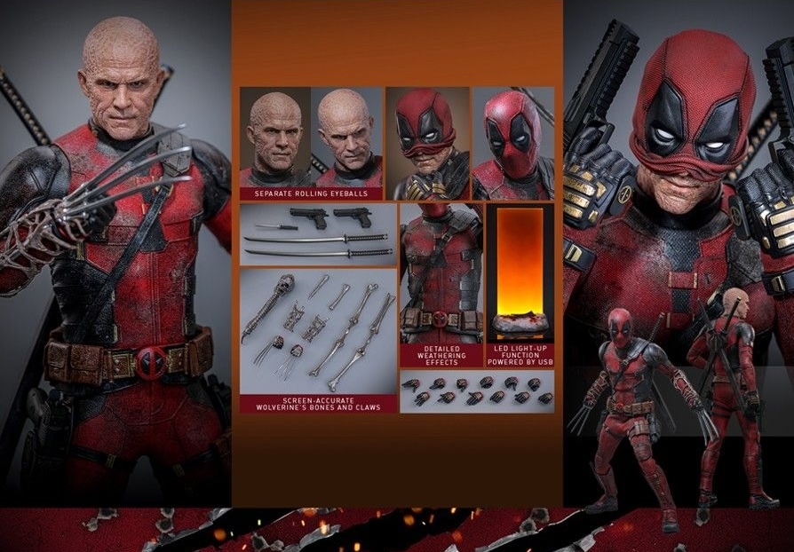 Hot Toys『《デッドプール＆ウルヴァリン》デッドプール（バトリング版