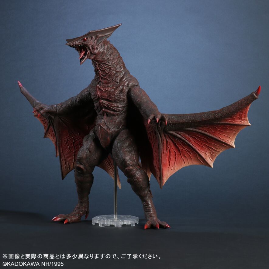 大映30cmシリーズ『ガメラ(1995) RENEWAL Ver.』生物感溢れる造形と
