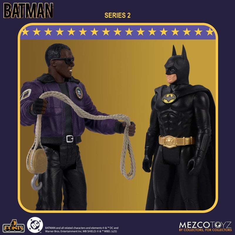 MEZCO 5 Points シリーズ「バットマン (1989) - シリーズ第2弾セット