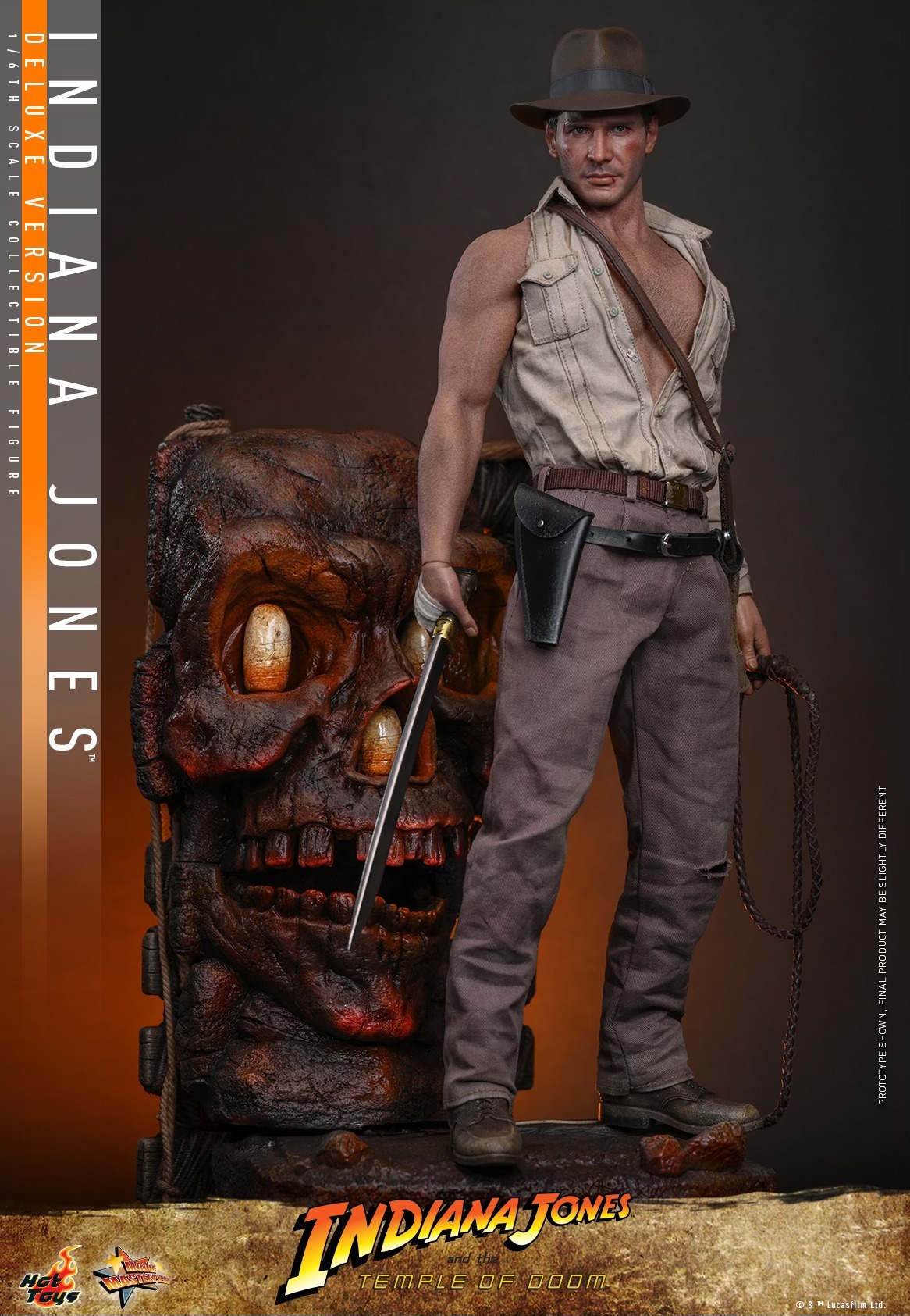 HOT TOYS『魔宮の伝説』「インディ・ジョーンズ」1/6スケール