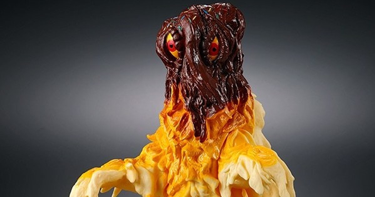 バンダイ怪獣ソフビ『ムービーモンスターシリーズ ヘドラ チョコバナナ