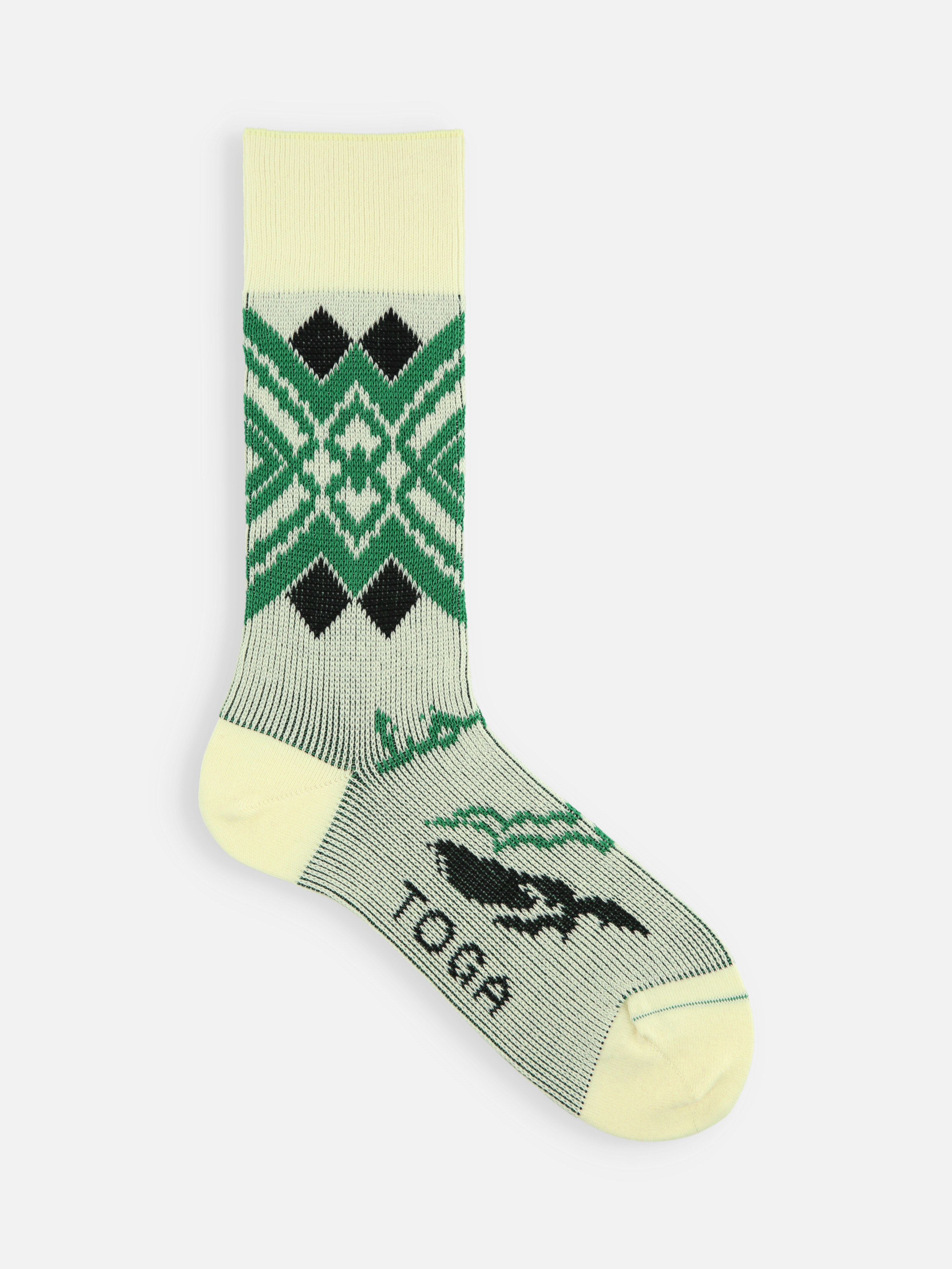 TOGA Jacquard socks（25.0～27.0cm） ( 022140118 ) | 靴下屋公式通販