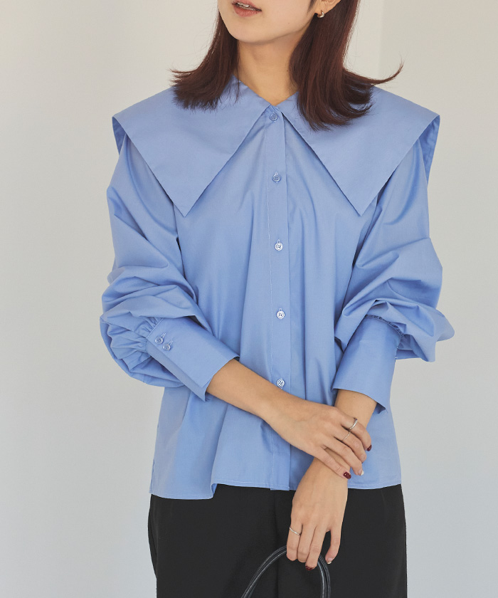 スクエアセーラーカラーブラウス | titivate