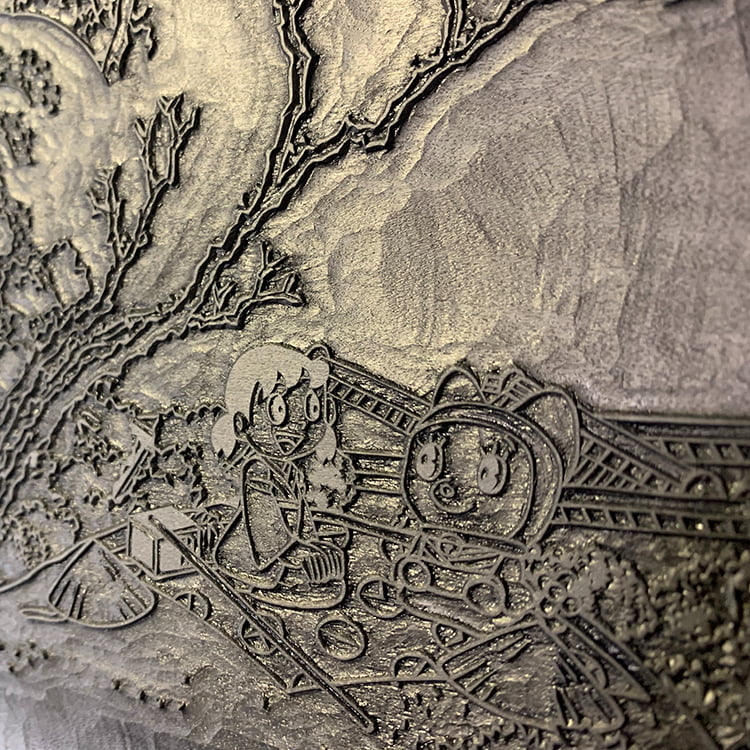 ドラえもん 浮世絵木版画「富嶽三十六景 尾州不二見原」｜浮世絵工房