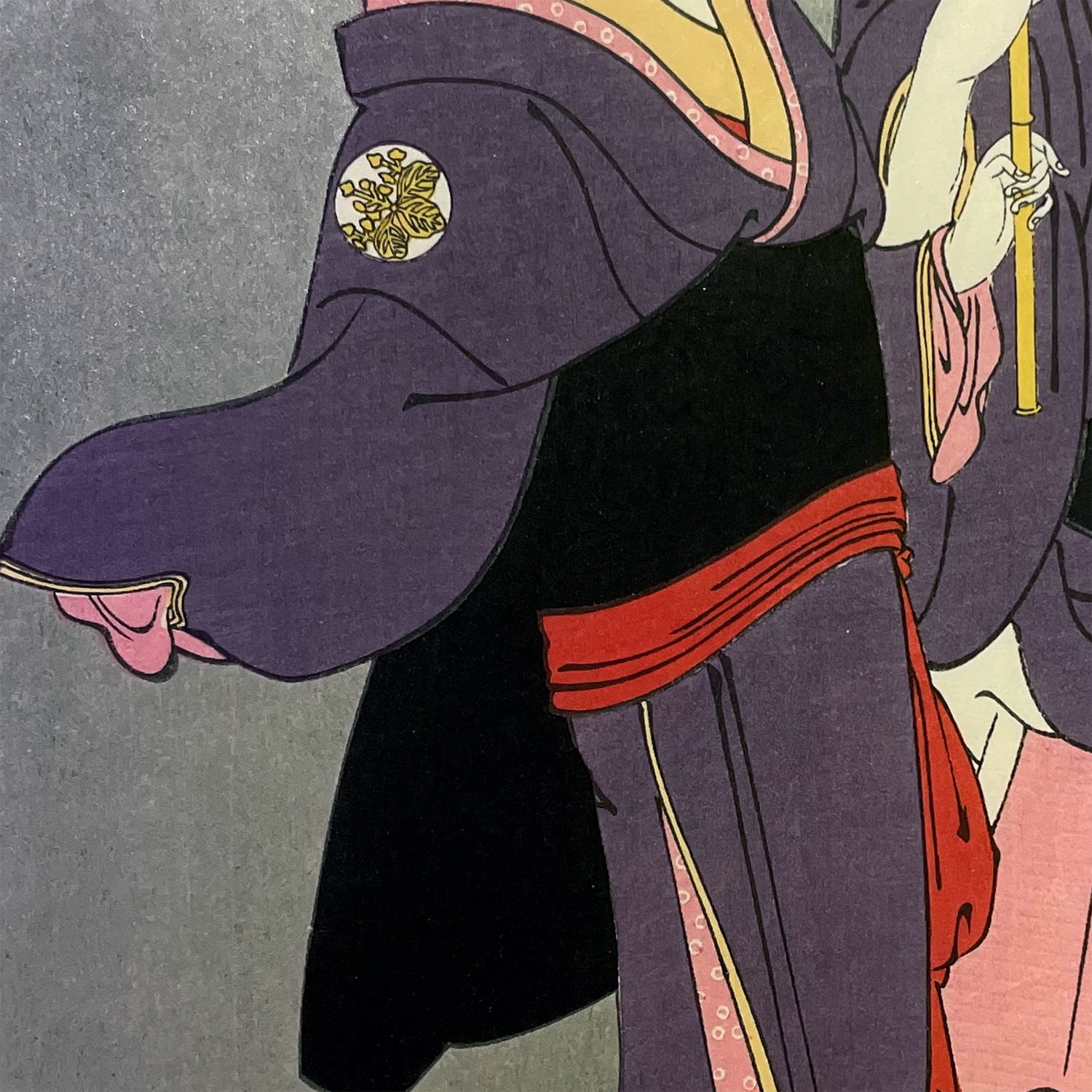 東洲斎写楽「二世市川高麗蔵の亀屋忠兵衛 中山富三郎の槌屋梅川