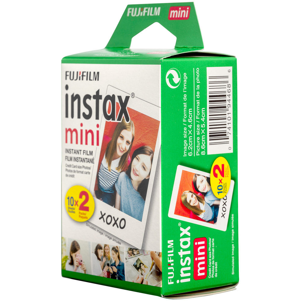 Fujifilm Instax Mini Film - Colour (2 pack - 20 Exposures
