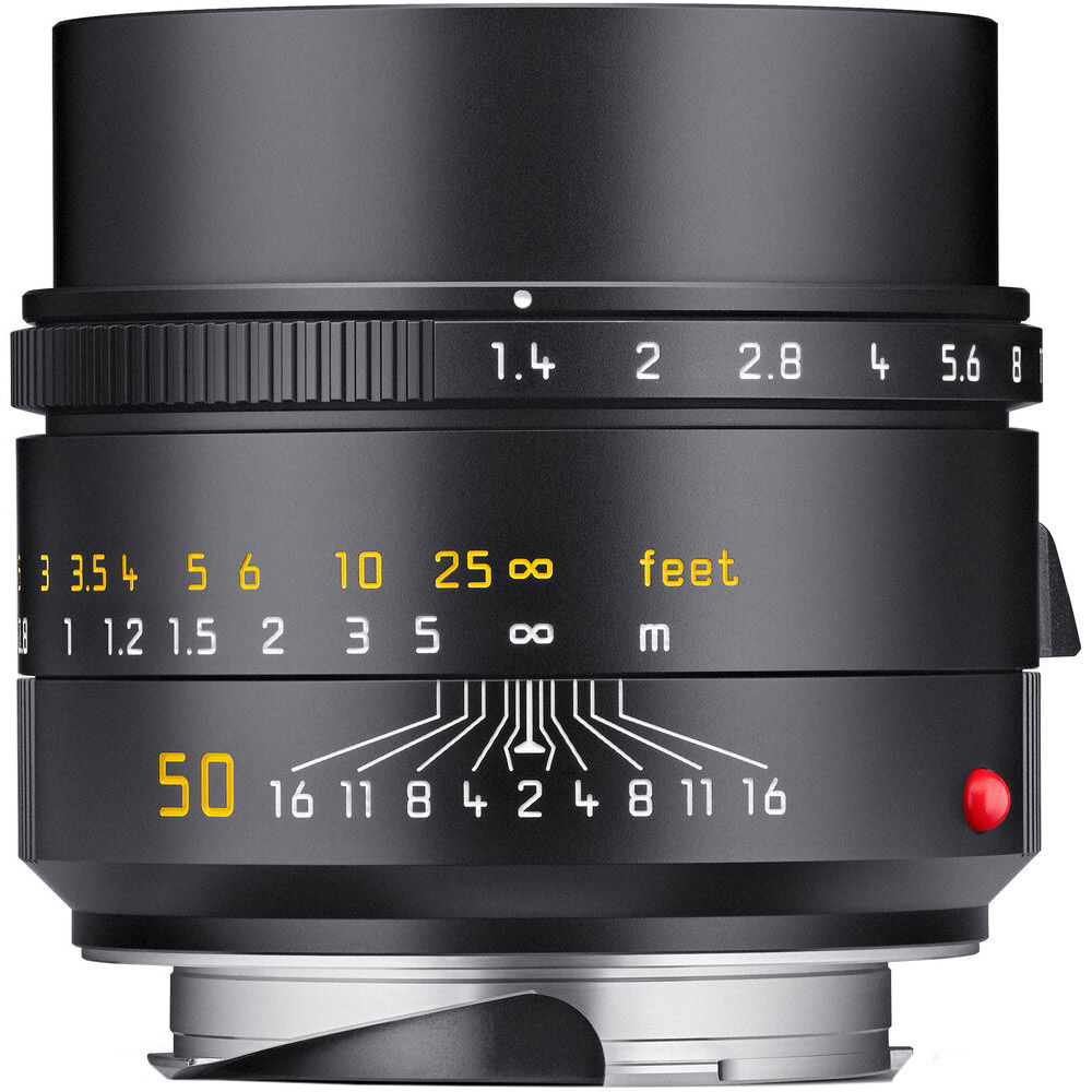 Leica 50mm f/1.4 ASPH Summilux-M Black Lens (2023 Version) 11728